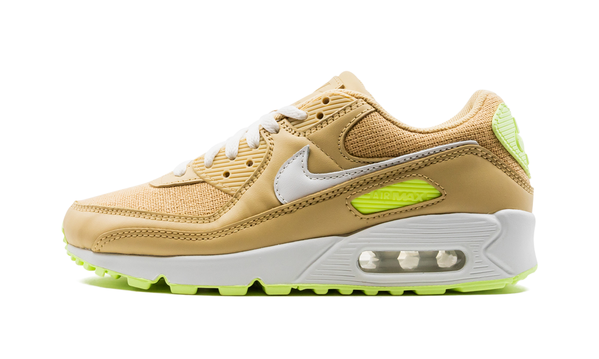 AIR MAX 90 MNS WMNS "Sesame / Barely Volt"