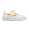 Nike Air Force 1 PLT.AF.ORM White Yellow Ochre (Women's)