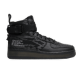 Nike SF Air Force 1 Mid Black Cargo Khaki