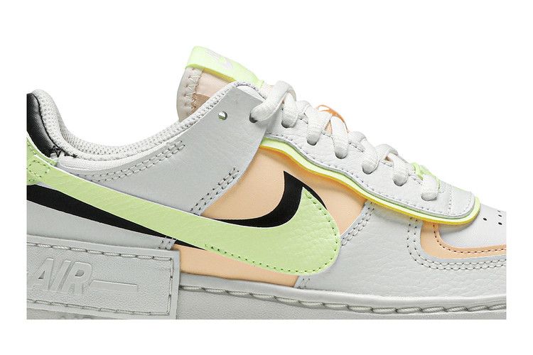 Nike Air Force 1 Low Shadow Summit White Barely Volt Crimson Tint (Women's)