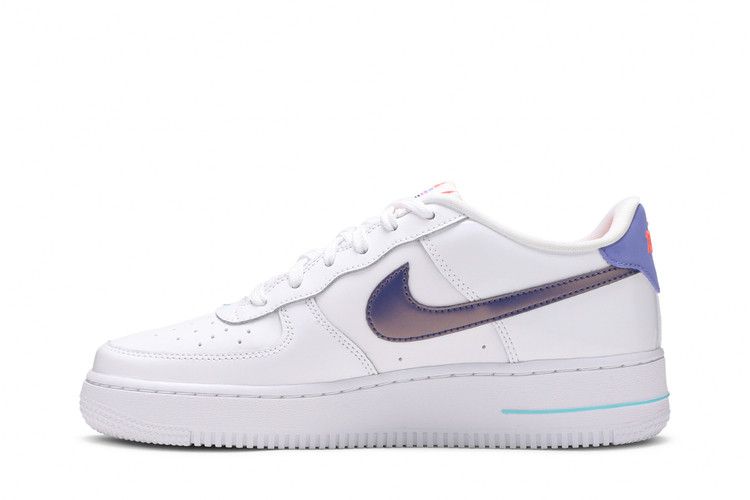 Nike Air Force 1 Low LV8 White Dark Purple (GS)