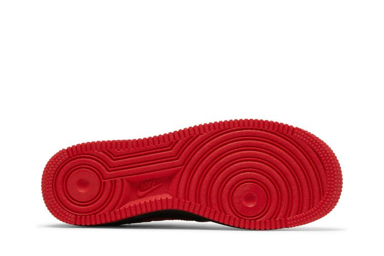 Nike Air Force 1 Low '07 Black University Red (GS)