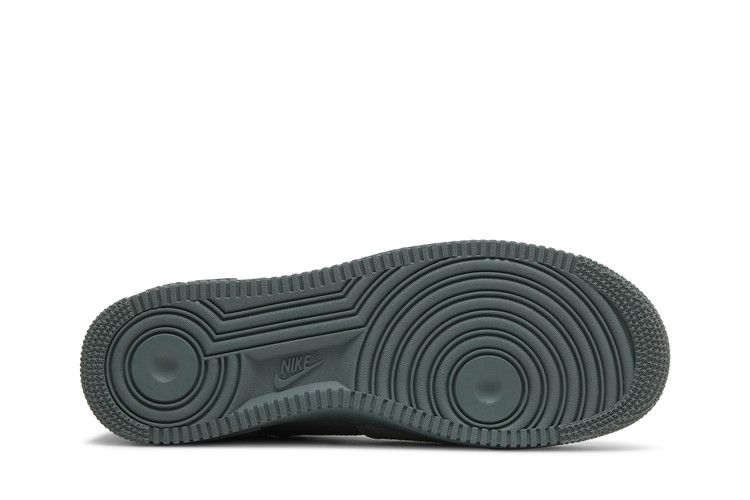 Nike Air Force 1 Low Cut Out Swoosh Grey