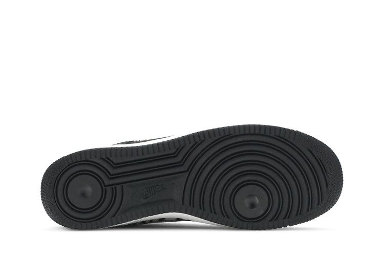 Nike Air Force 1 Low Black Pattern Swoosh