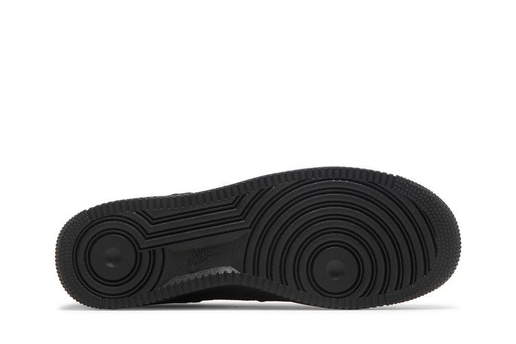 Nike Air Force 1 Low Multi-Swoosh Black Crimson
