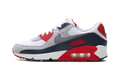 AIR MAX 90 "White/Cool Grey-university Red"