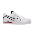 Nike Air Force 1 React White Black Red