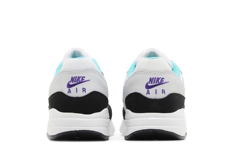 Nike Air Max 1 White Pure Platinum Court Purple Hyper Jade (GS)