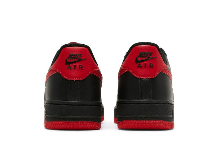 Nike Air Force 1 Low '07 Black University Red (GS)