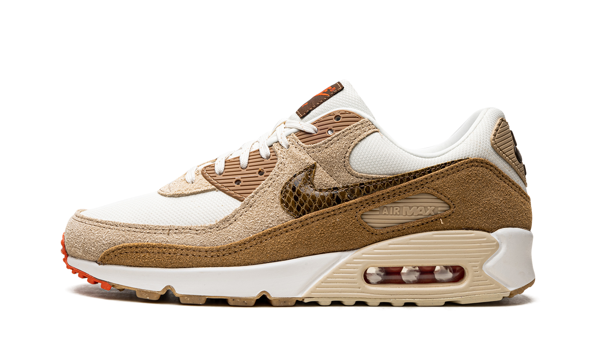 AIR MAX 90 WMNS "Pale Ivory Snakeskin Swoosh"