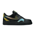 Nike Air Force 1 Low Misplaced Swooshes Black Multi