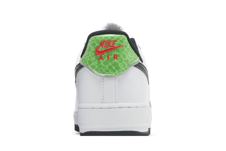 Nike Air Force 1 Low '07 Just Do It Snakeskin White Black (Women's)