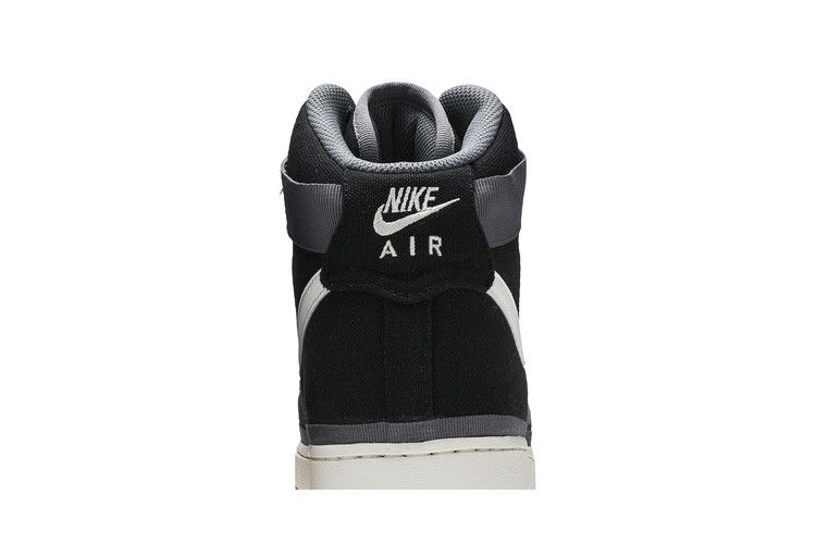 Nike Air Force 1 High '07 LV8 Black Sail Team Orange