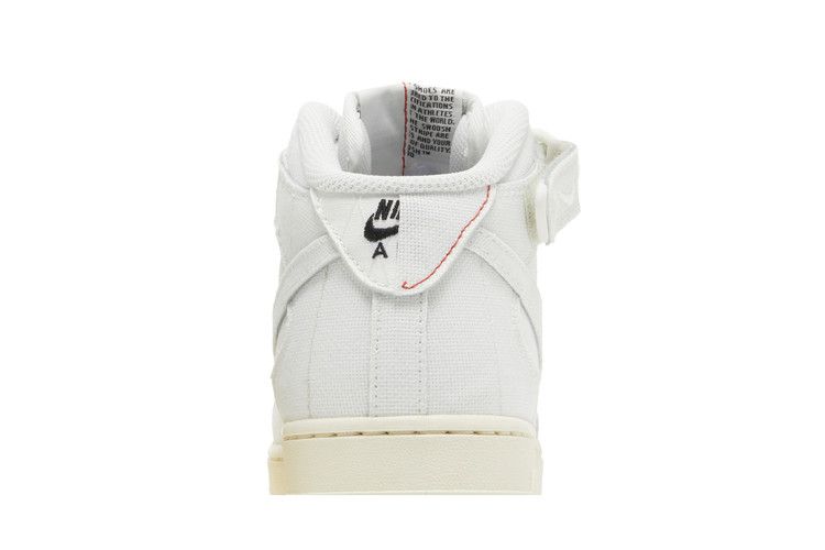 Nike Air Force 1 Mid '07 Summit White Canvas (Women's)