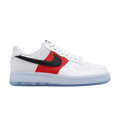 Nike Air Force 1 Low White Red Black (Icy Soles)