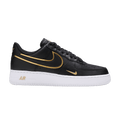 Nike Air Force 1 Low '07 Black Metalic Gold