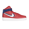 Nike Air Force 1 High 3D Chenille Swoosh Red White Blue
