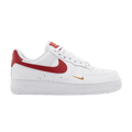 Nike Air Force 1 Low Essential Gym Red Mini Swoosh (Women's)