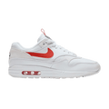 Nike Air Max 1 Tongue Tab White Team Orange