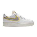 Nike Air Force 1 Low '07 LX White Metallic Silver Gold (Women's)