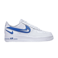 Nike Air Force 1 Low '07 FM Cut Out Swoosh White Game Royal