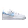 Nike Air Force 1 Low '07 Essential White University Blue Gingham
