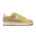 Nike Air Force 1 Low '07 LV8 Buff Gold Sail Embroidered Swoosh