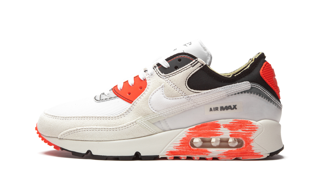 Air Max 90 "Archetype - Bright Crimson"
