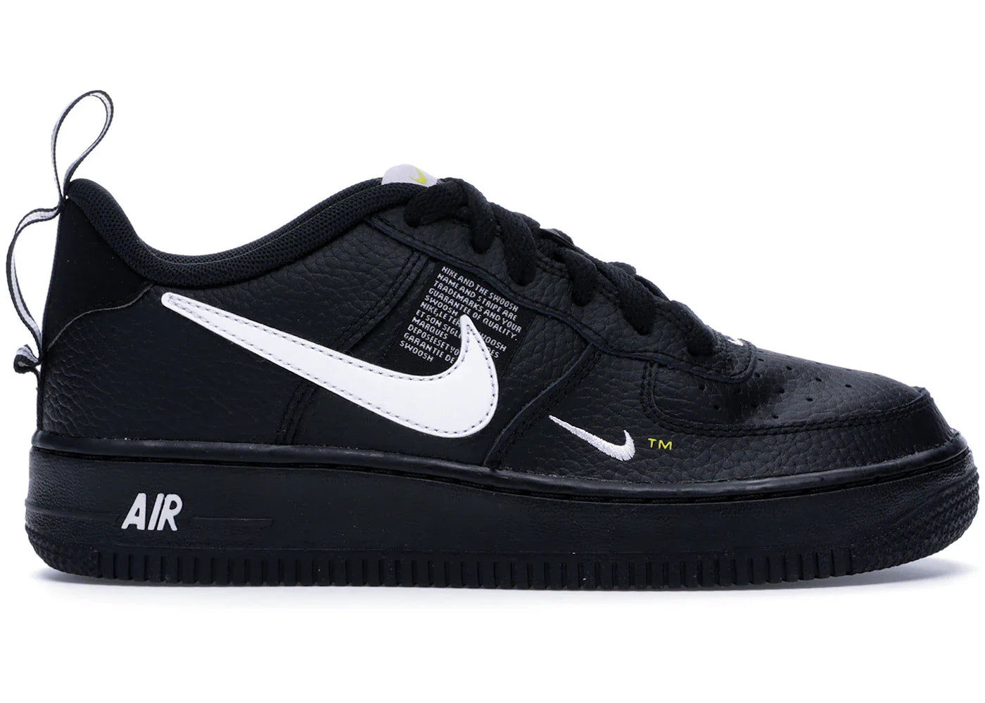Nike Air Force 1 Utility Black White (GS)