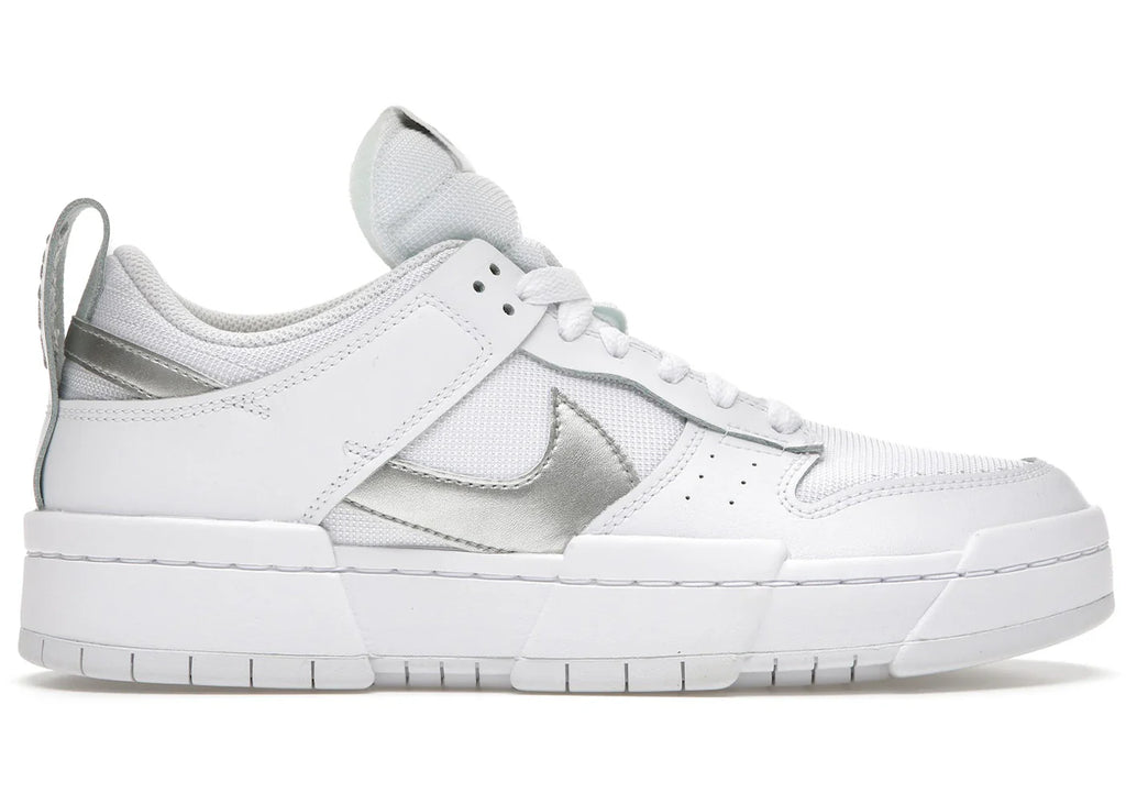 Nike Dunk Low Disrupt White Silver (Women's)