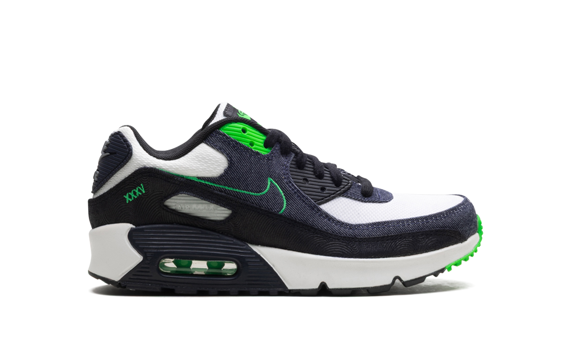 AIR MAX 90 LTR SE GS "Scream Green"