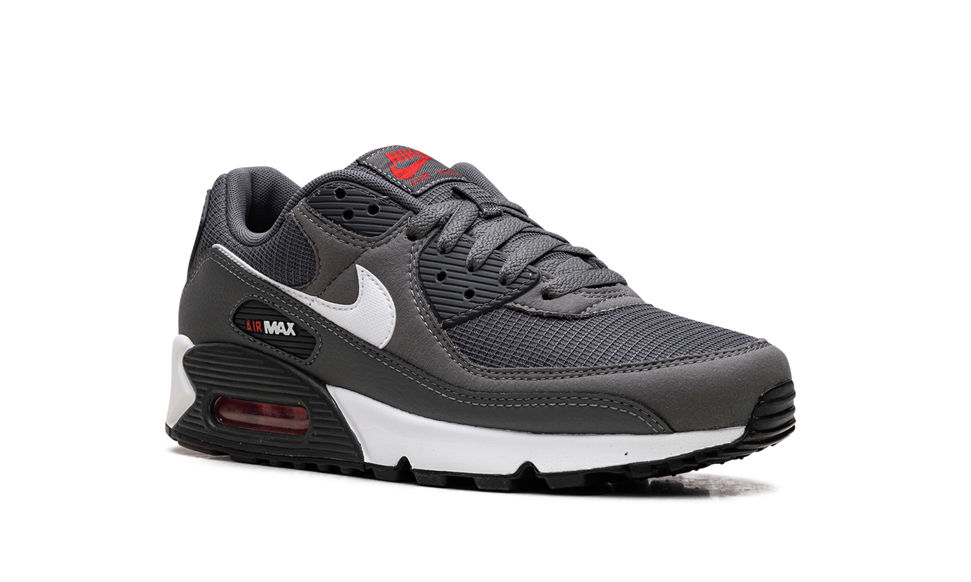 Air Max 90 "Iron Grey University Red"
