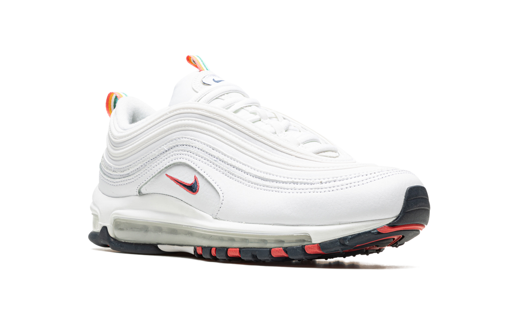 AIR MAX 97 MNS WMNS "White / Multicolor"