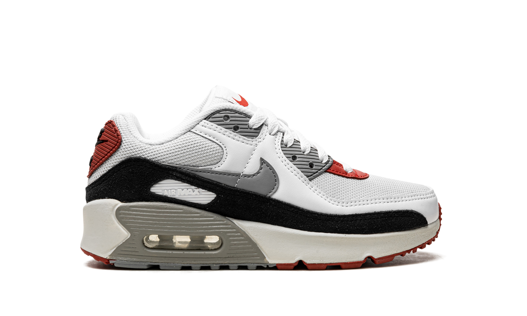 Air Max 90 GS "LTR Photon Dust Varsity Red"