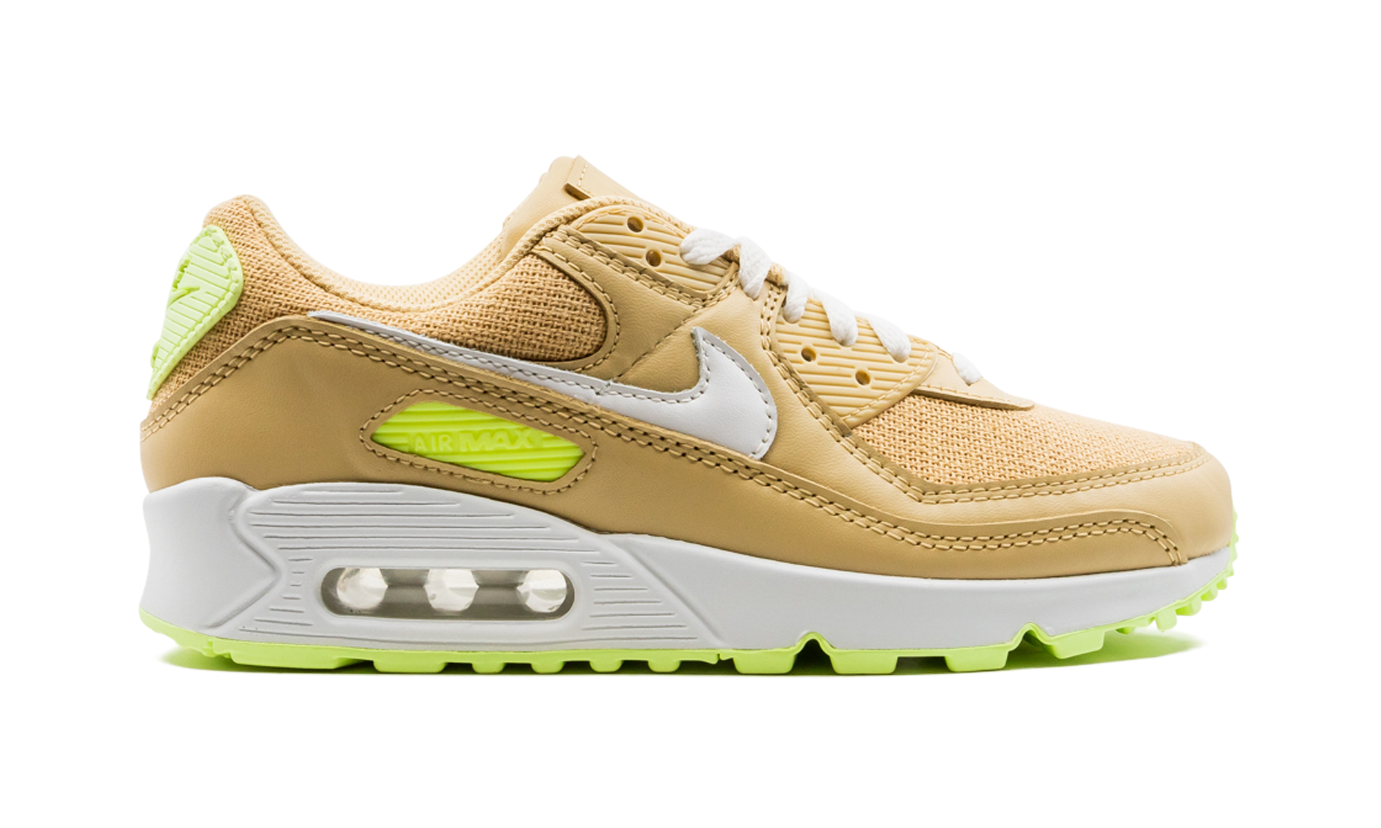 AIR MAX 90 MNS WMNS "Sesame / Barely Volt"
