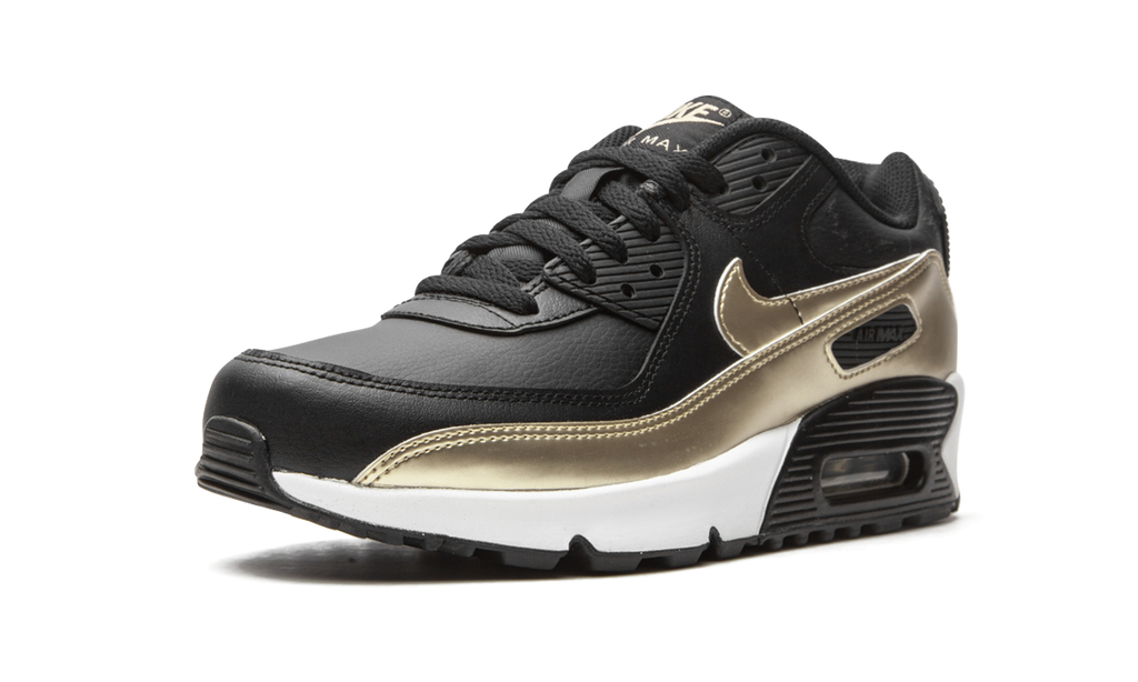 Air Max 90 LTR GS "Black / Metallic Gold"