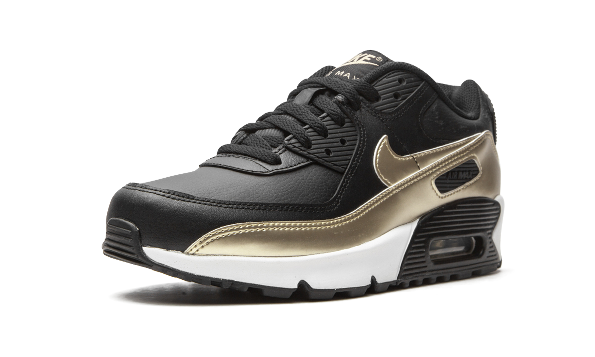 Air Max 90 LTR GS "Black / Metallic Gold"
