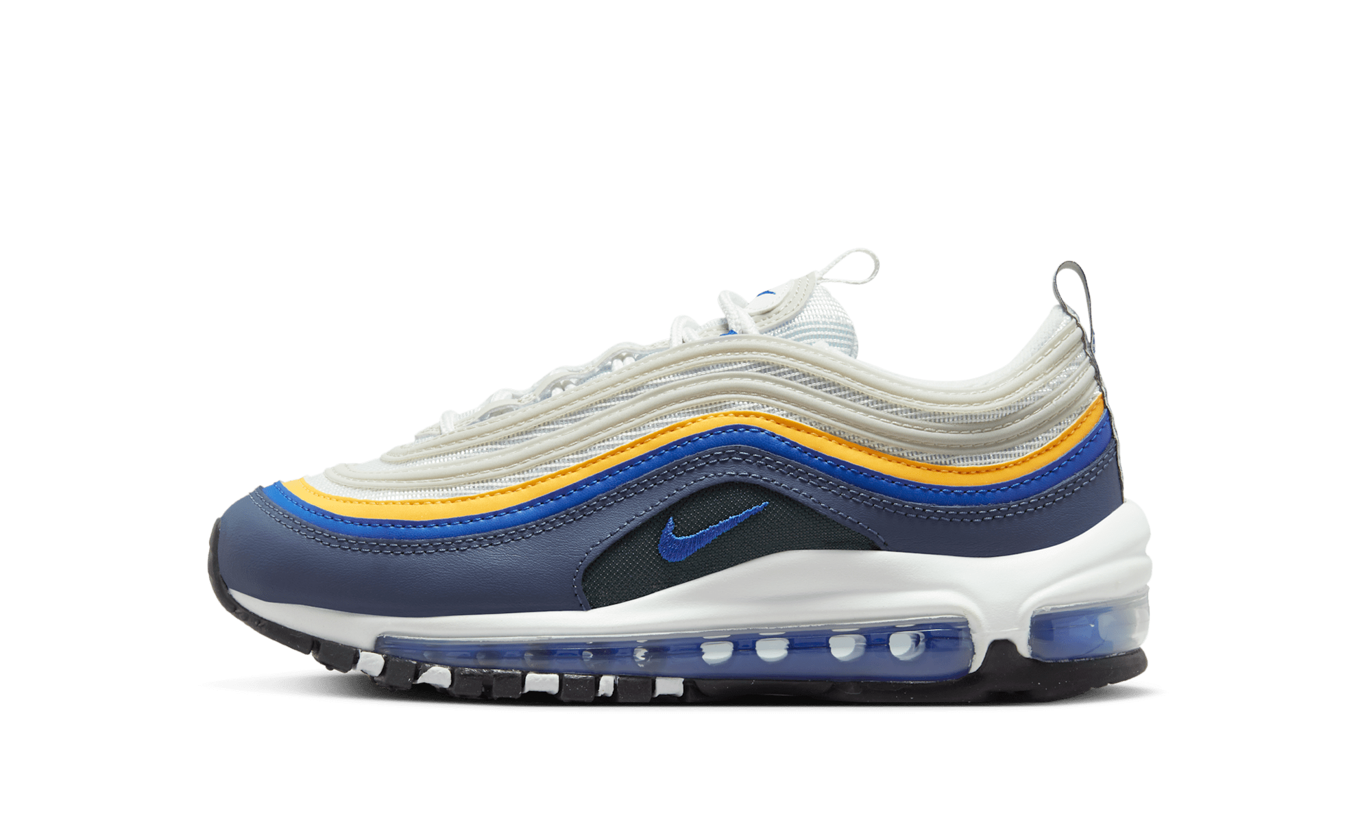 Air Max 97 GS "White-Blue-Laser Orange"