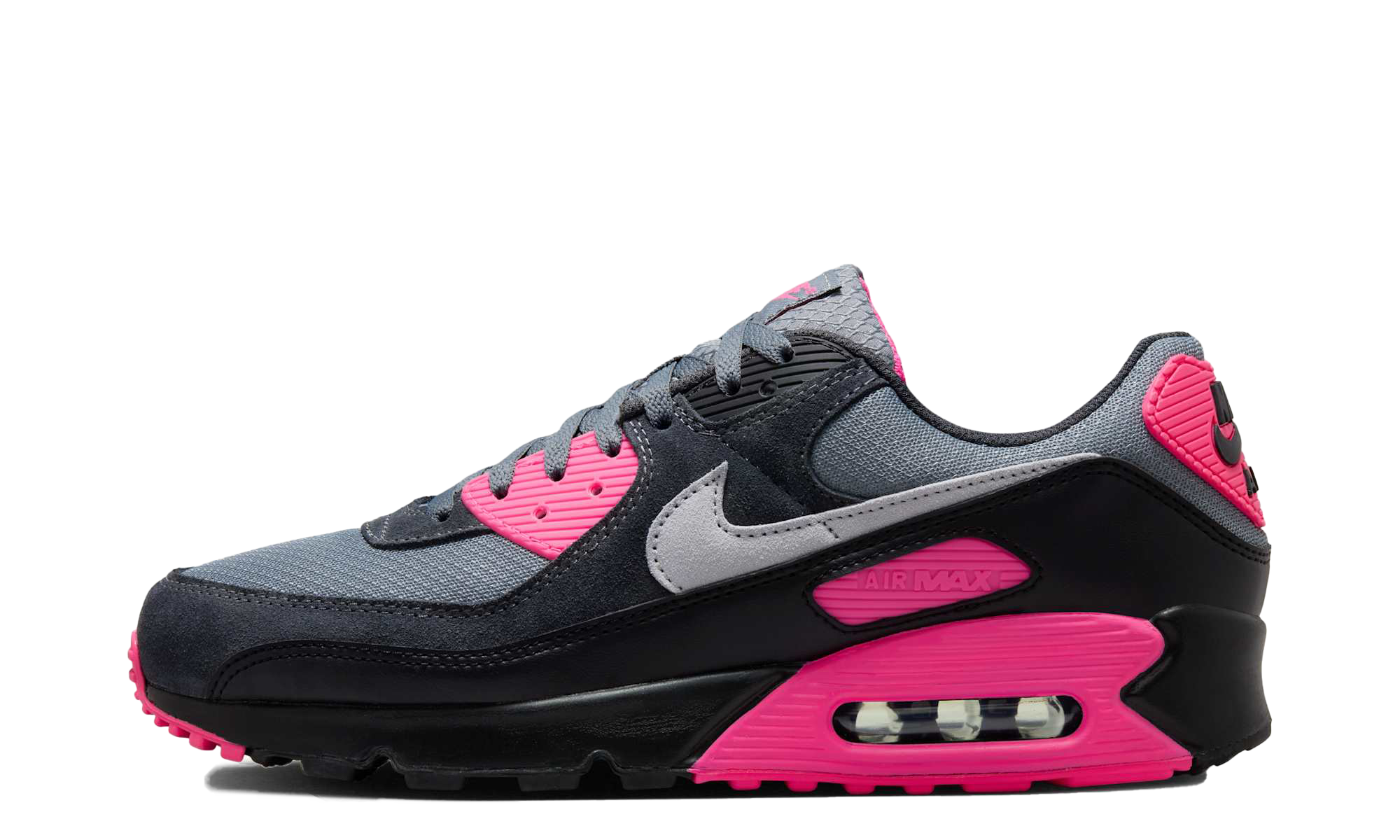 AIR MAX 90 "WOLF GREY HYPER PINK"