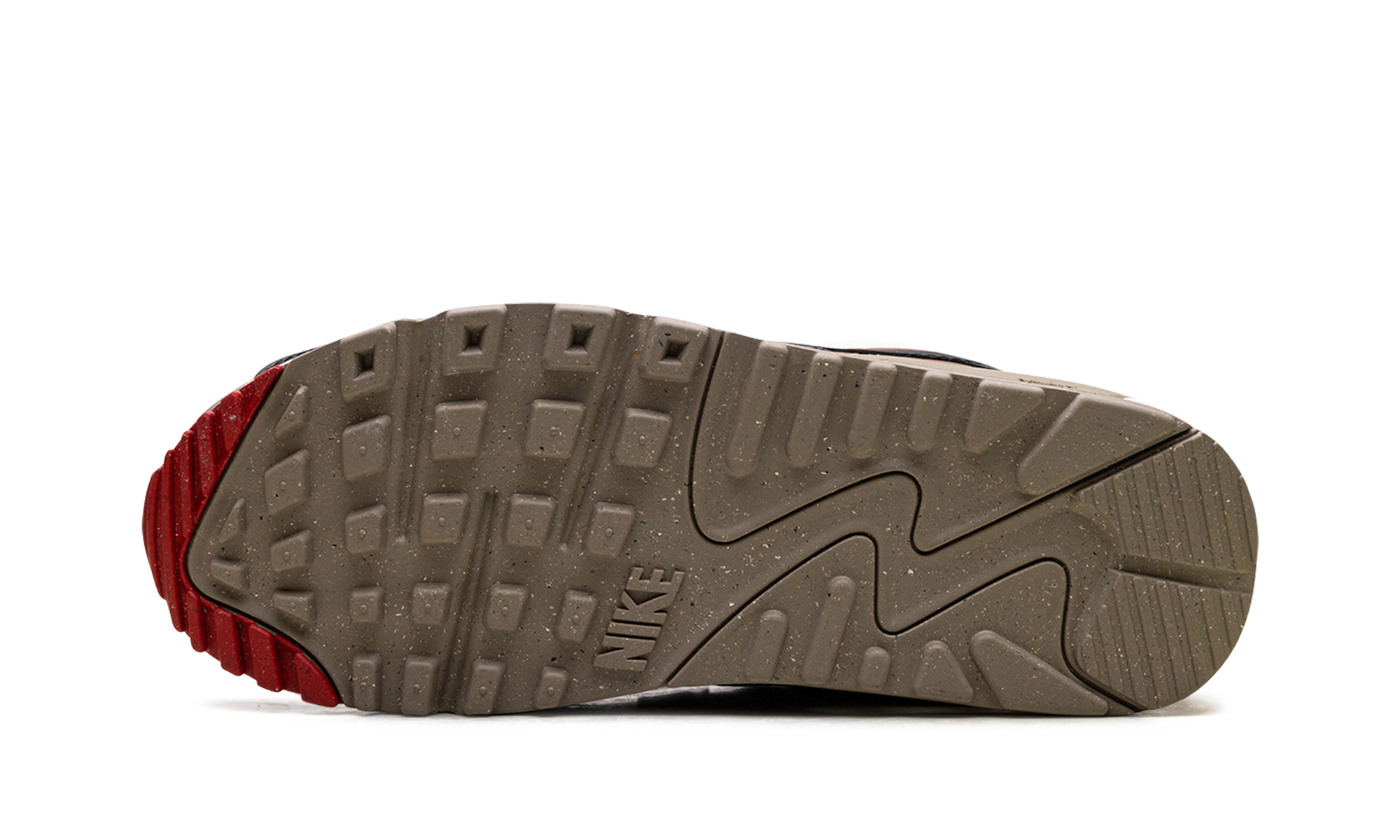 Air Max 90 WMNS "Phantom Black Fire Red Light British Tan"